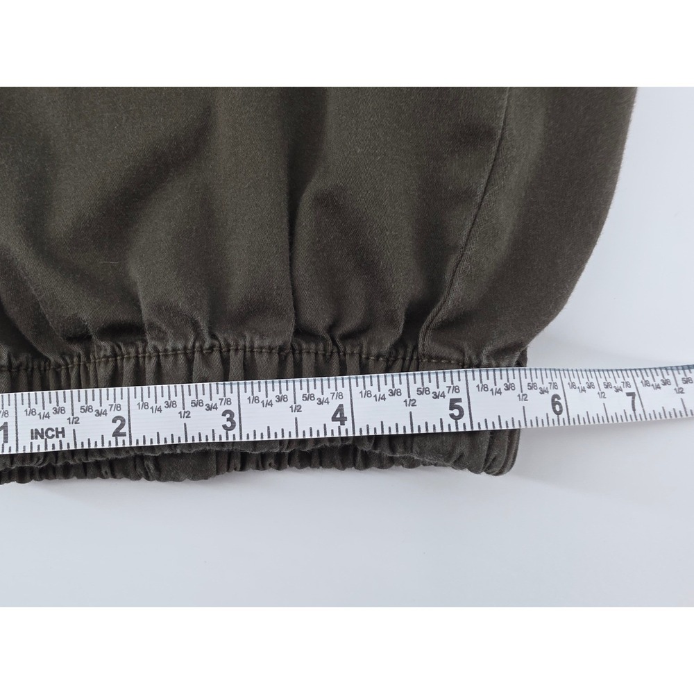 Lane Bryant Pants Womens 14W Cargo Jogger High Rise Utility Stretch Green - Picture 9 of 9